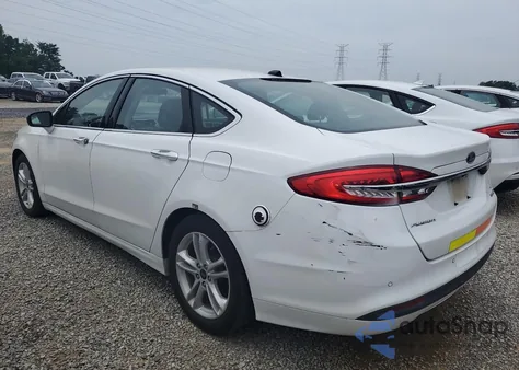 2018 Ford Fusion Se Hybrid from USA, damaged, VIN 3FA6P0LU4JR129919
